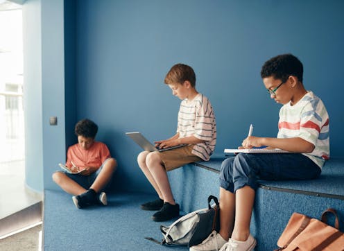 Our research shows children produce better pieces of writing by hand. But they need keyboard skills too
