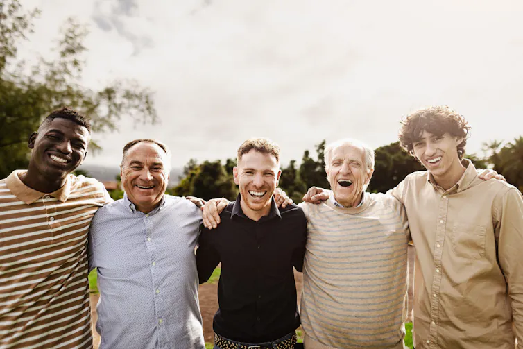 Men of various ages
