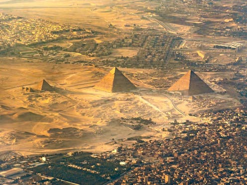 We mapped a lost branch of the Nile River – which may be the key to a longstanding mystery of the pyramids
