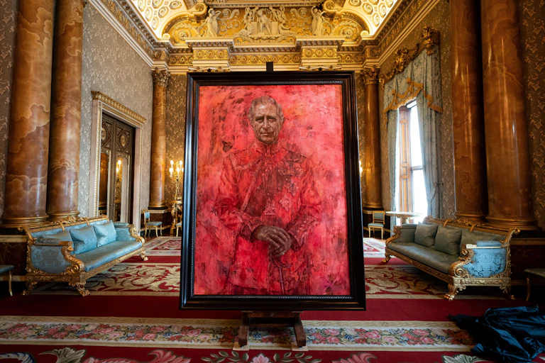 The King's portrait