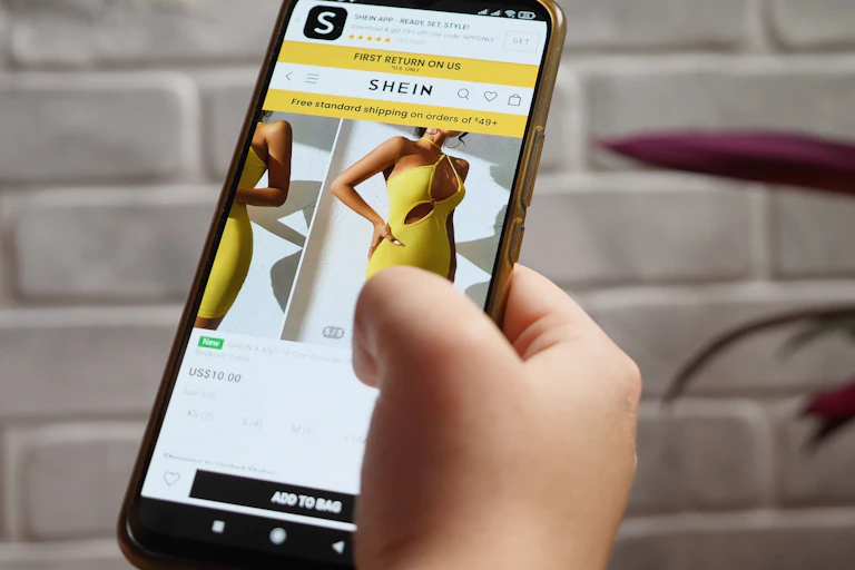Dress for sale on Shein app