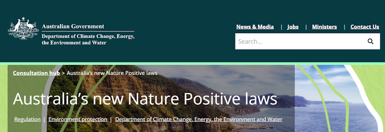 nature positive plan website