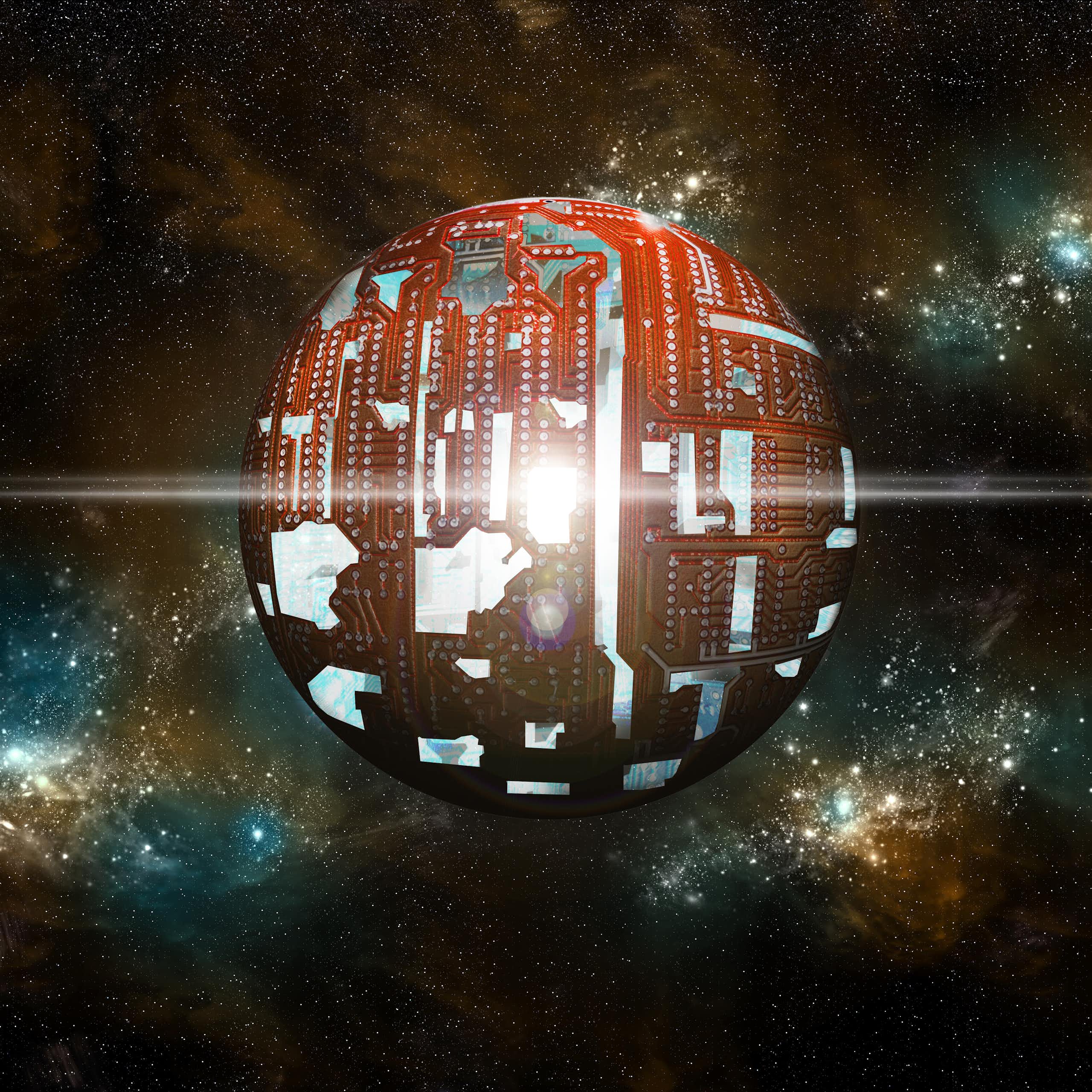 Artist's impression of a Dyson sphere.