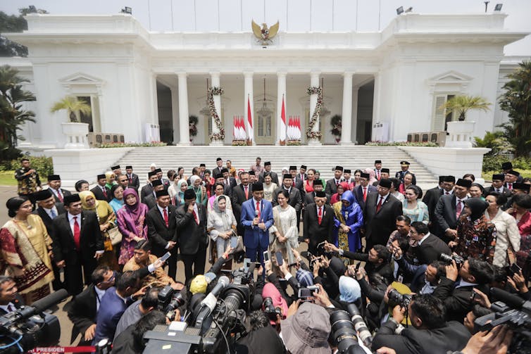 Uroczystość inauguracji nowych ministrów w 2019 r.