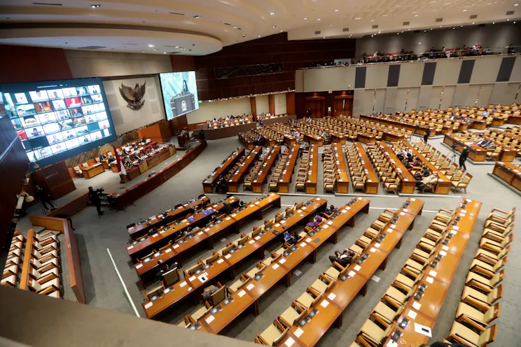 Indonesia's parliament.