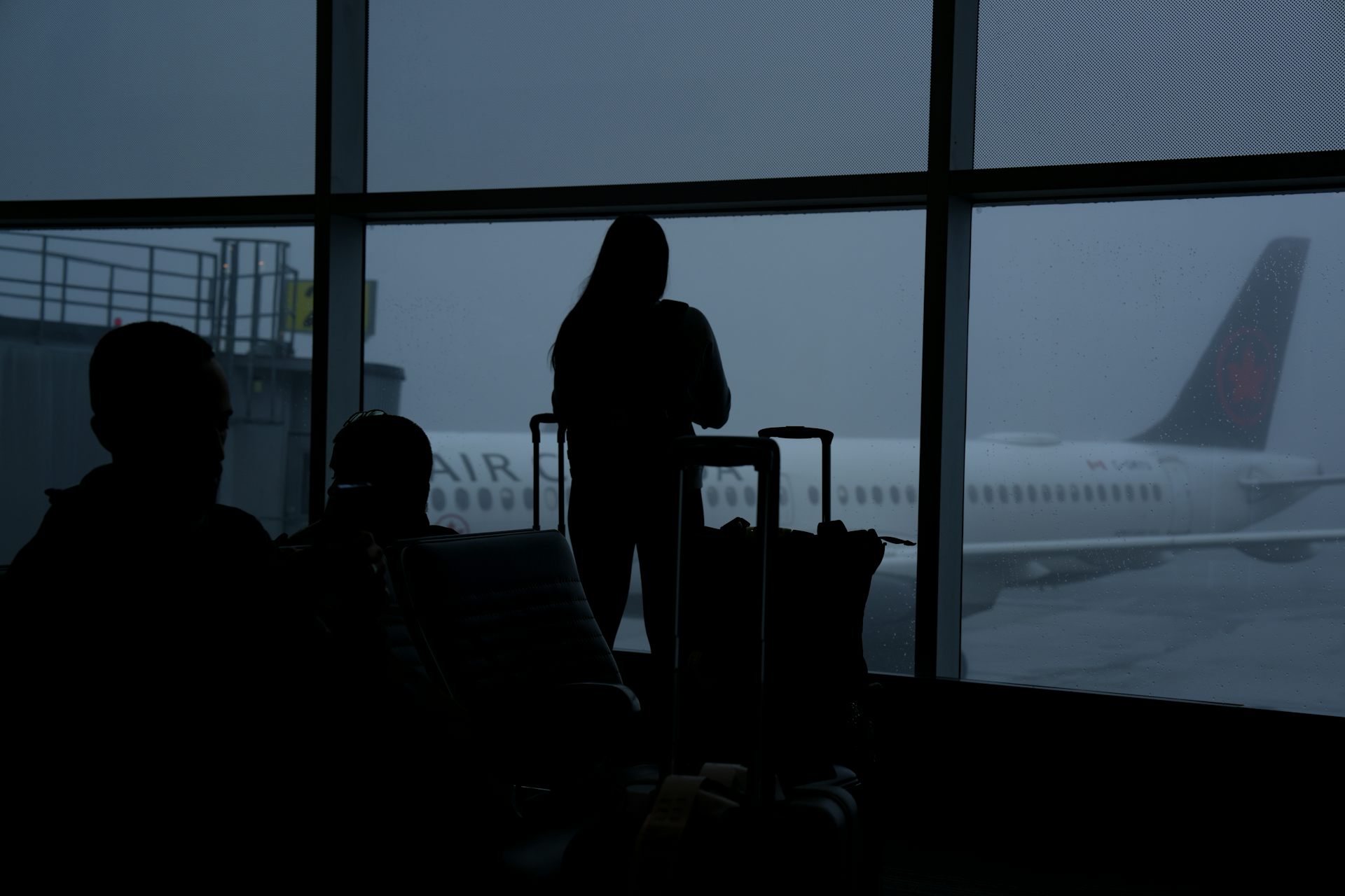 A person seen at airport.
