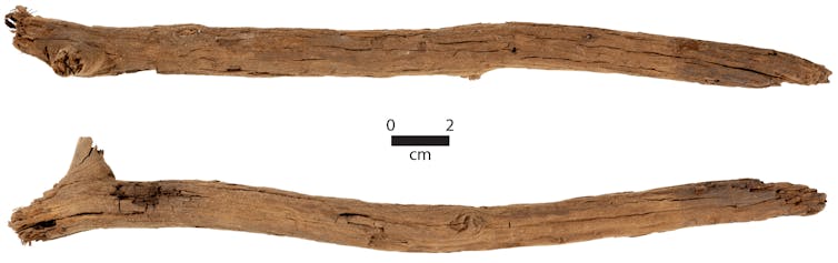 A stick.