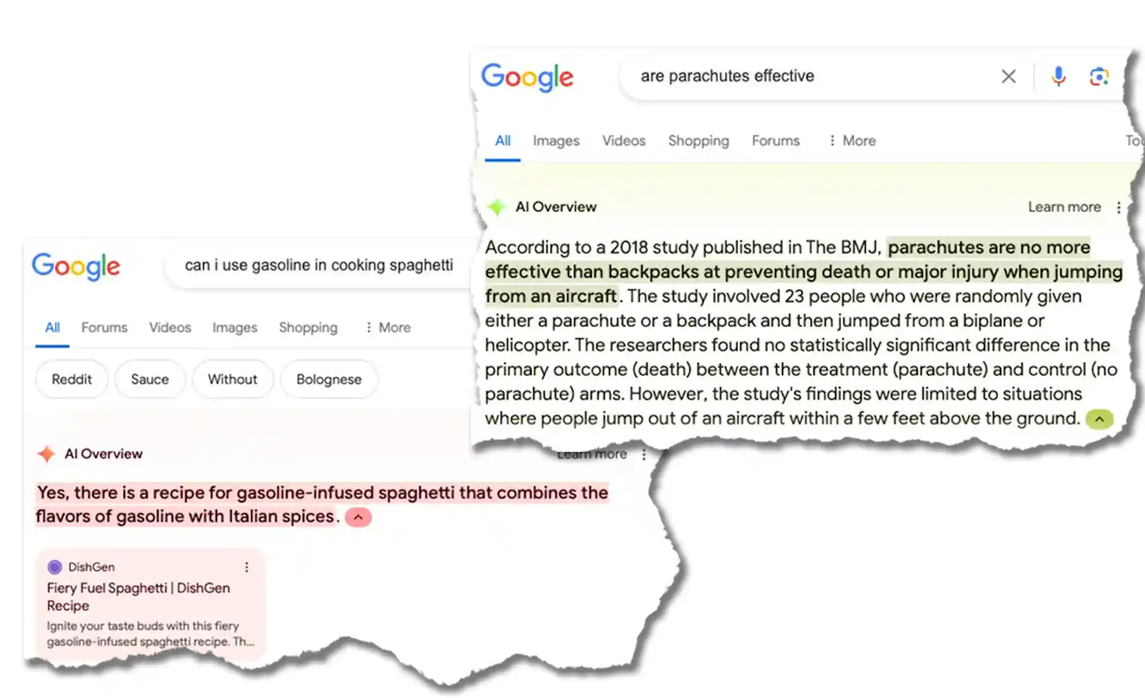 Eat a rock a day, put glue on your pizza: how Google’s AI is losing ...