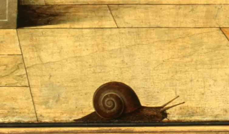 Escargot peint