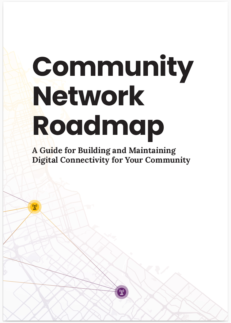 cover of a publication titled Community Network Roadmap