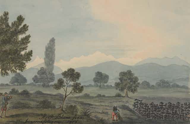 A landcape painting