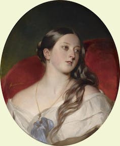 Portrait of Queen Victoria.