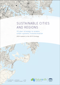 Cover of the report Sustainable Cities and Regions