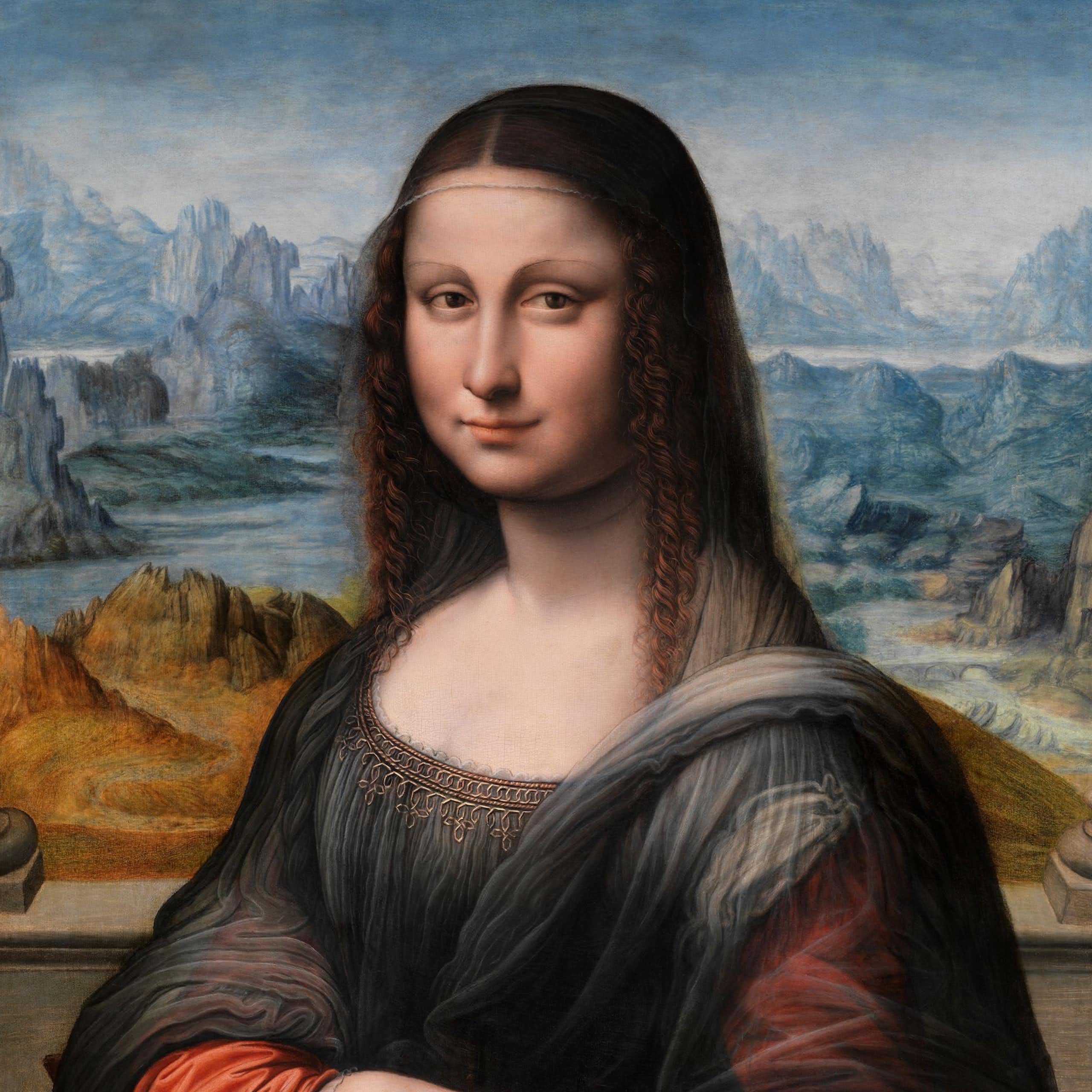 Retrato da Mona Lisa na coleção do Museu do Prado