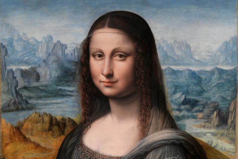 Retrato da Mona Lisa na coleção do Museu do Prado