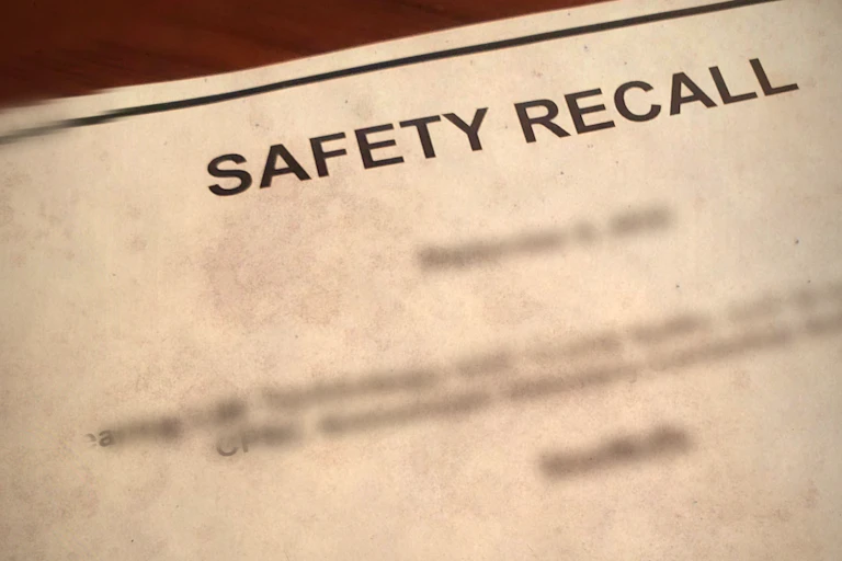 Safety recall notice
