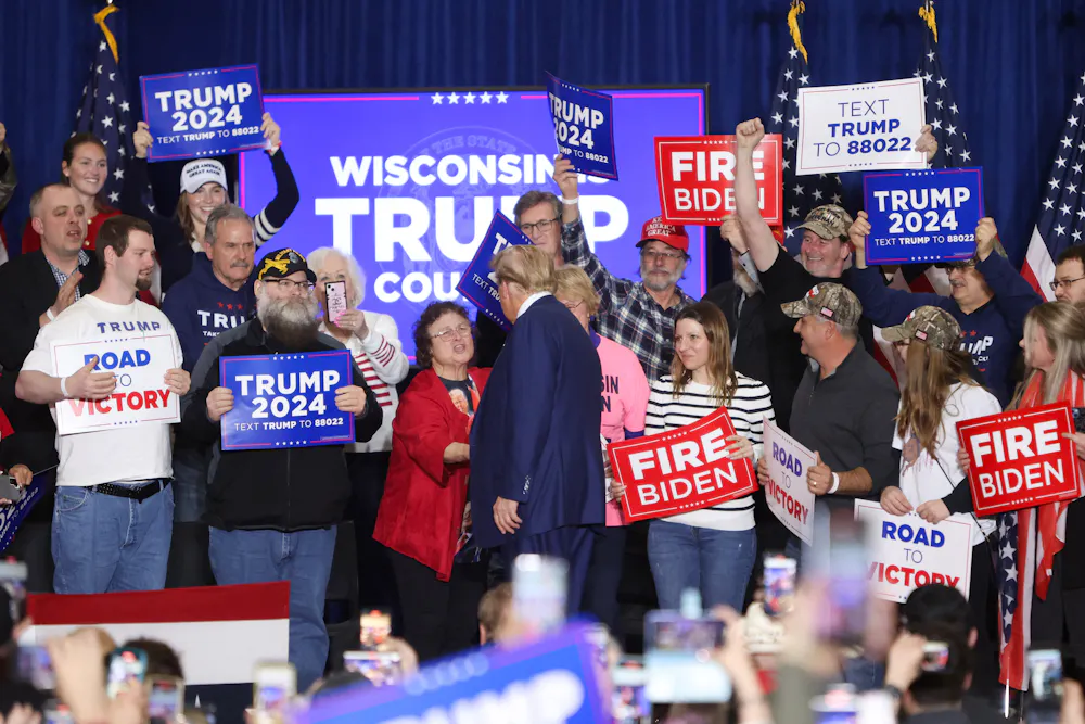 Trump Racine Wi Rally Wisconsin is a key swing state this year – and has a history of being ...