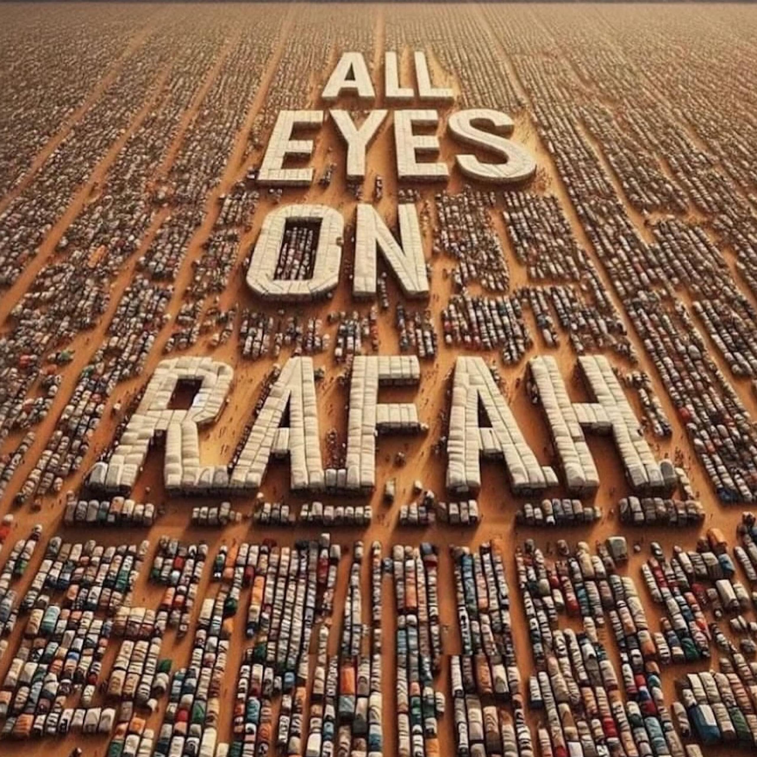 All Eyes on Rafah: sharing images of war comes with a moral responsibility. What can we make of this AI-generated anomaly?