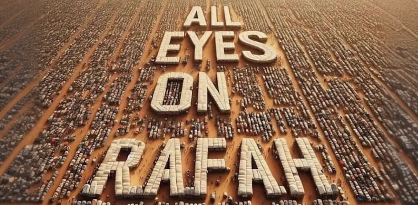 All Eyes on Rafah: sharing images of war comes with a moral responsibility. What can we make of this AI-generated anomaly?