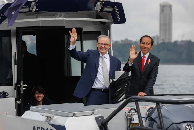 australian and indonesian leaders