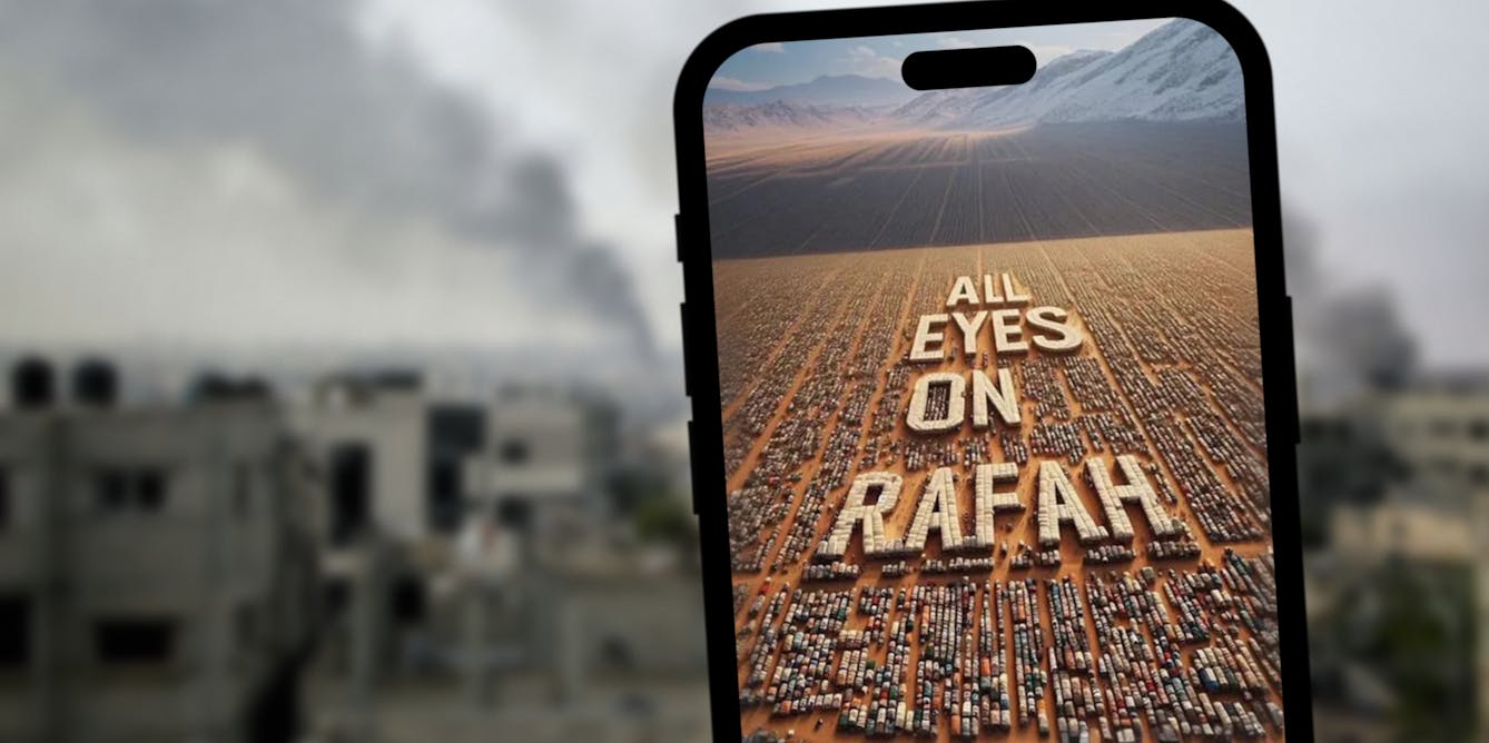 Why ‘All Eyes On Rafah’ went viral – and why you need to be careful when sharing AI images