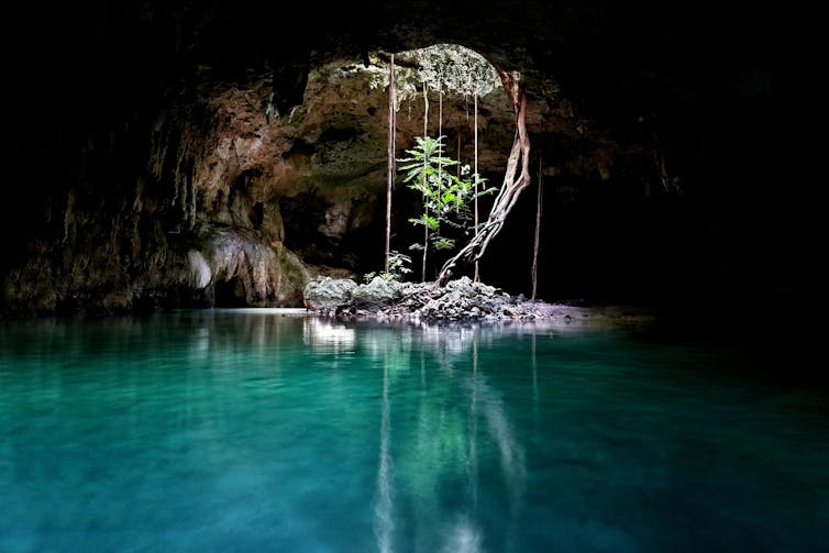 cenote, groundwater