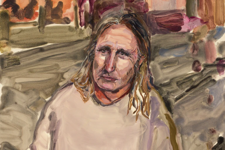 Painting of Tim Winton