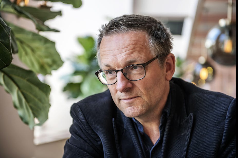 Head and shoulders shot of Dr Michael Mosley
