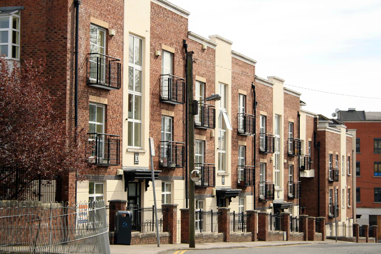 Residential buildings in Dublin.