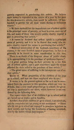 Yellowed printed page of text