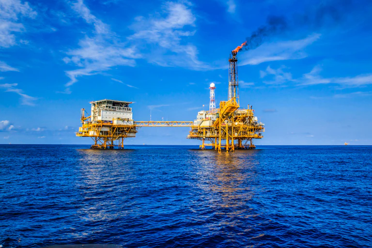 Offshore oil and gas rig