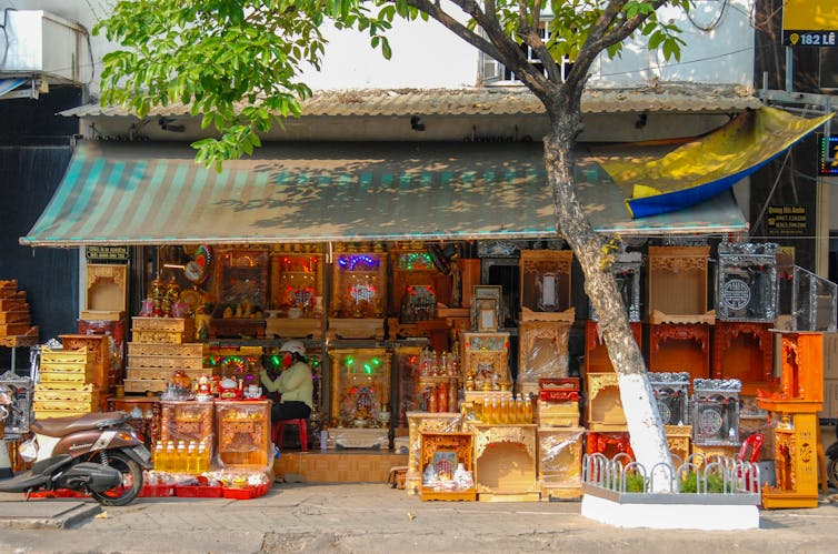 A full shop.