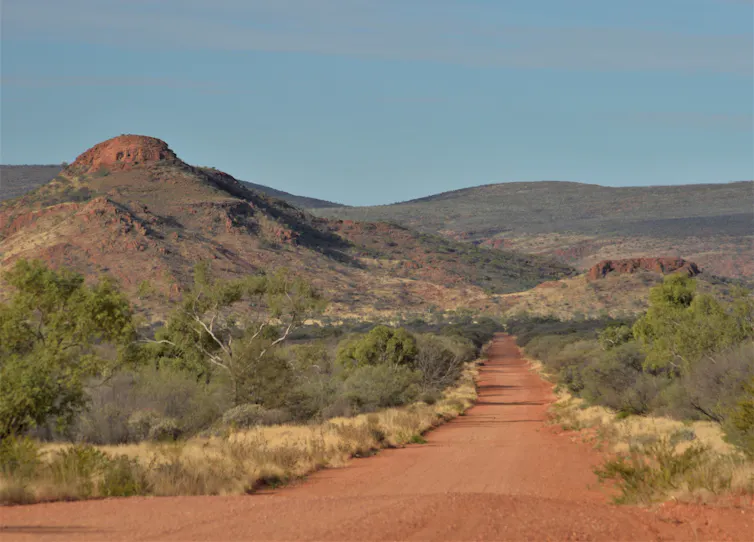 Photo of Northern Territory road.