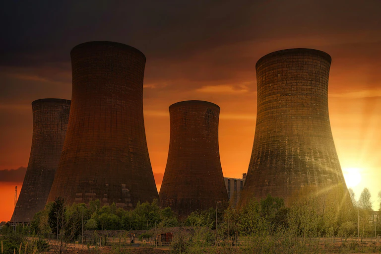 Four nuclear silos