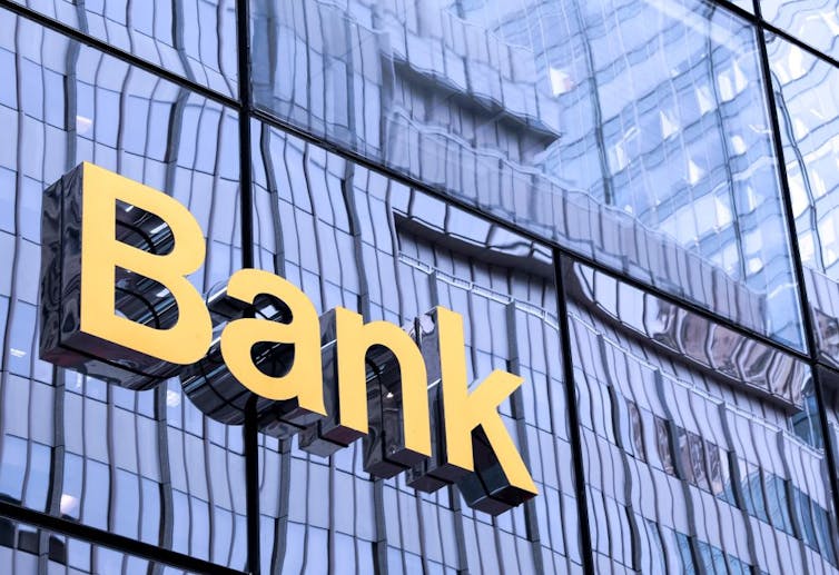Bank building