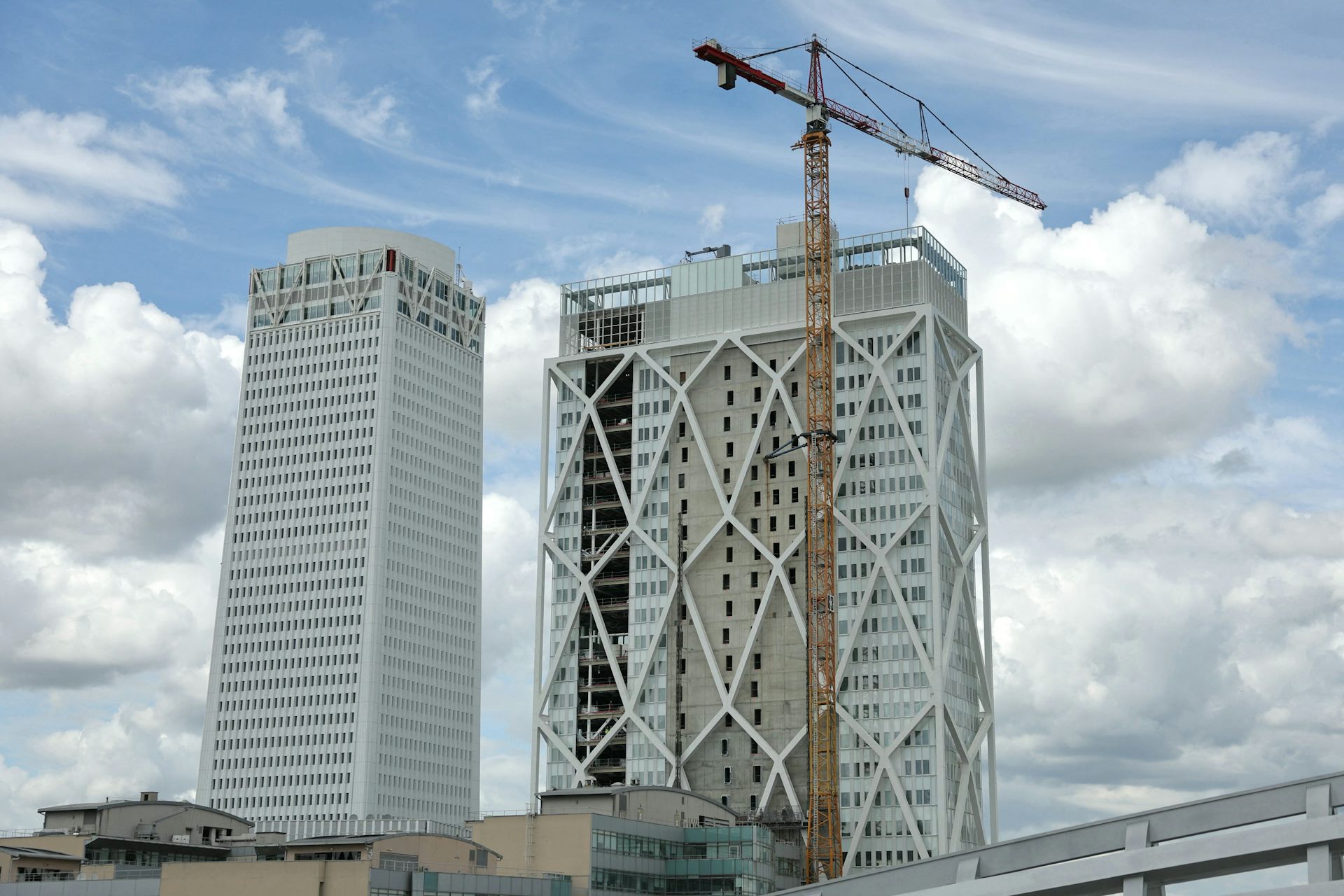La Tour Pleyel, à Saint-Denis (93), au Nord de Paris