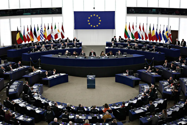 Le Parlement européen à Strasbourg