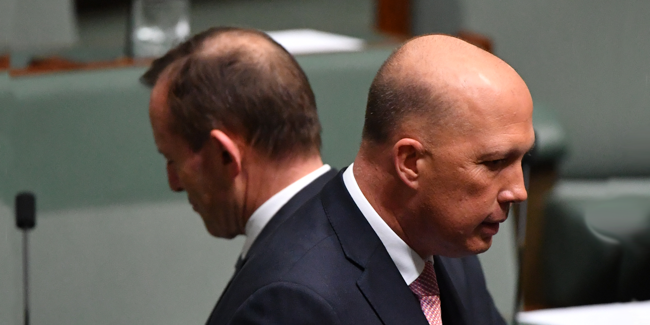 the spectre of Abbott looms behind Dutton’s climate strategy