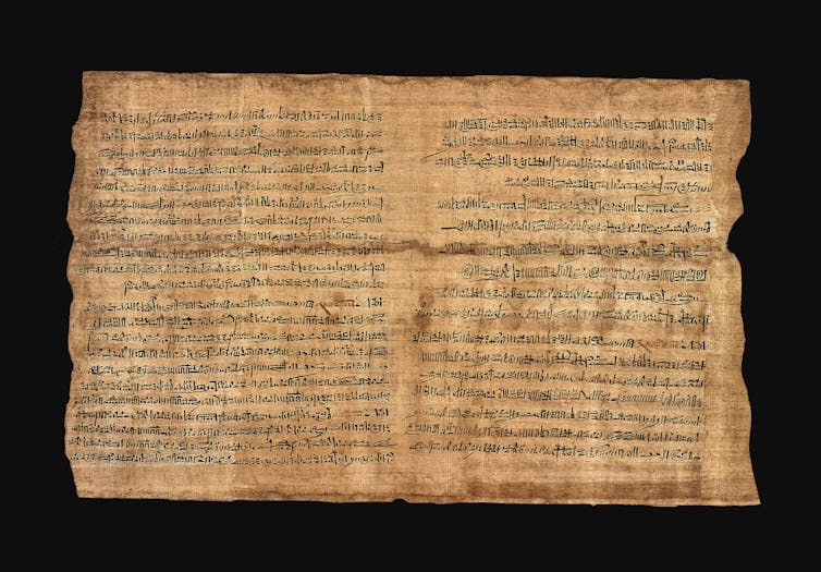 Ancient scroll.