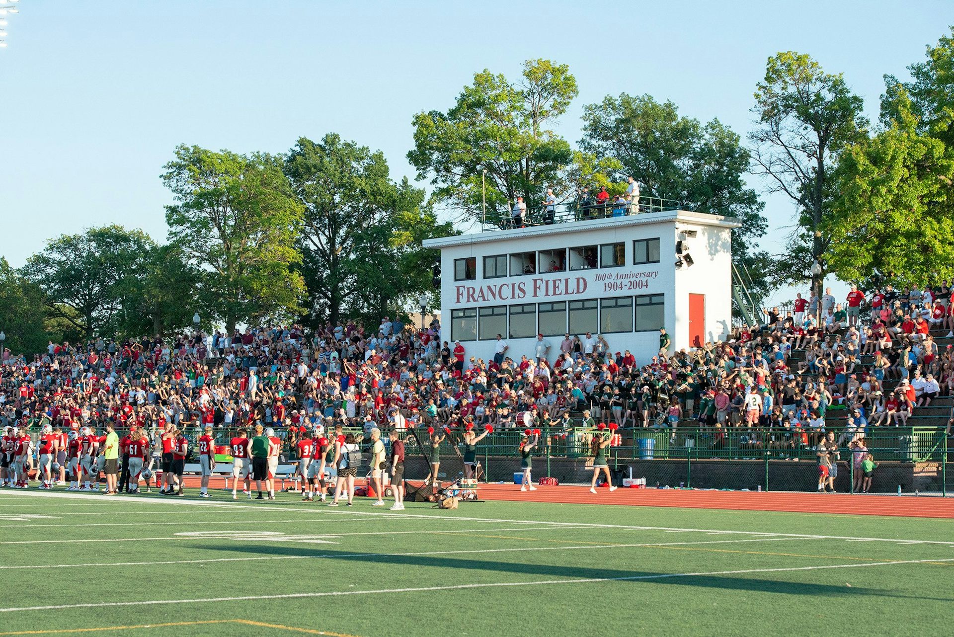 Washington Bears football match at Francis Olympic Field