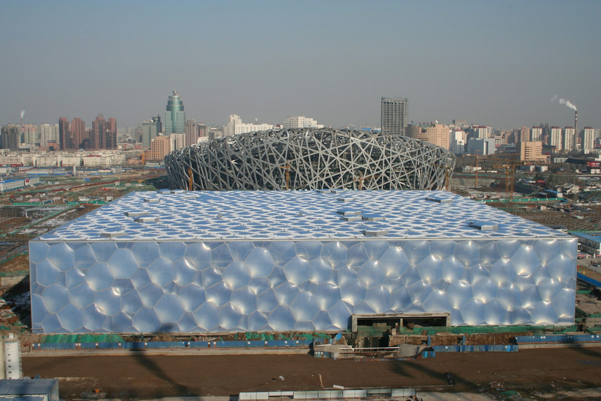 Beijing National Aquatics Centre and Beijing National Stadium