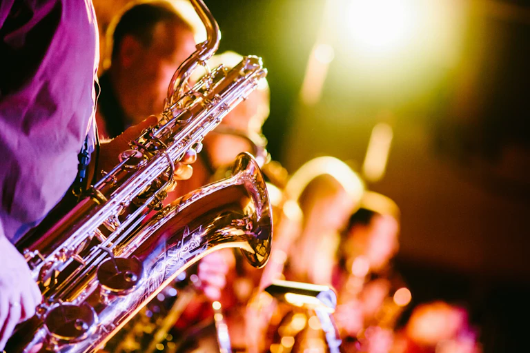 Musicians including saxophonists