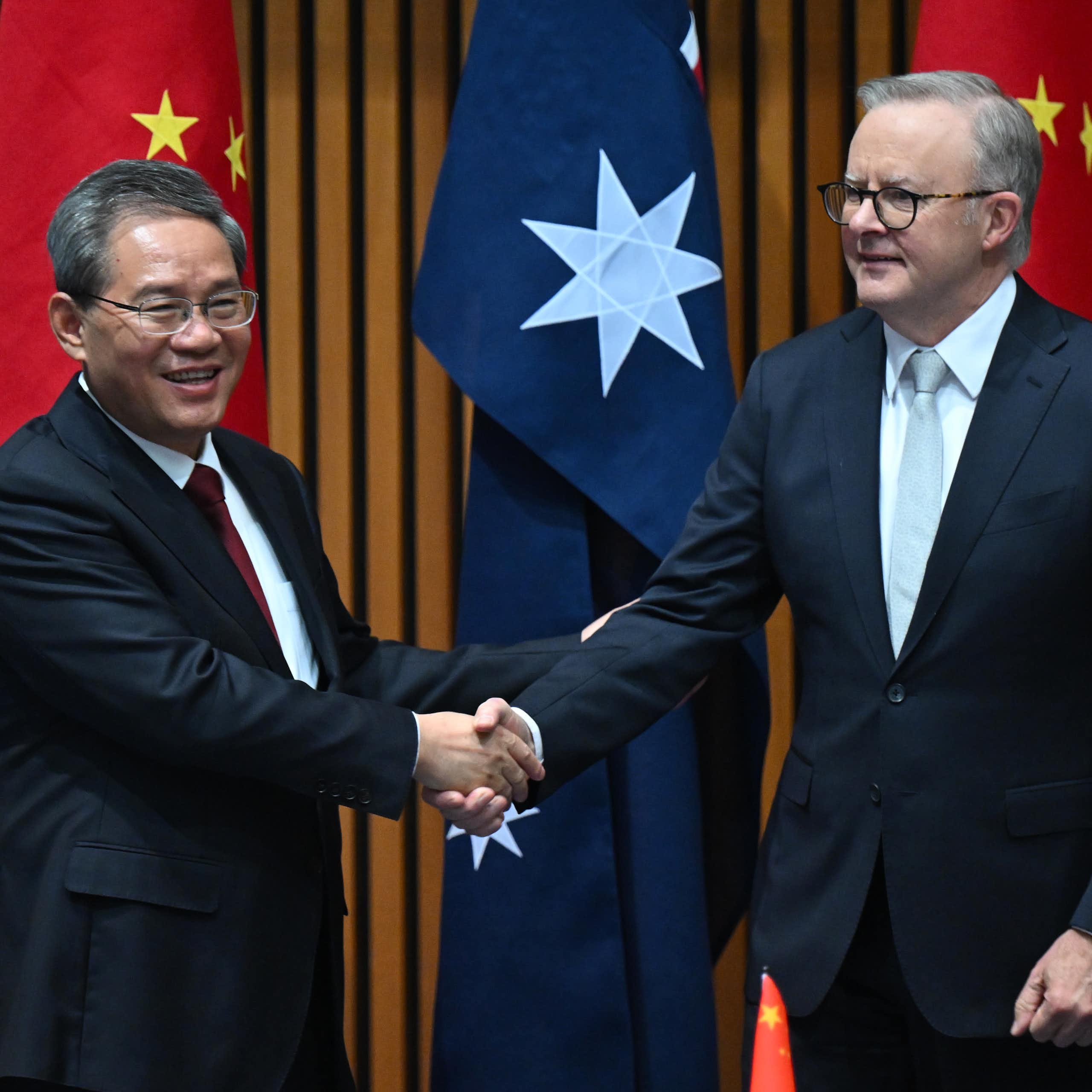 Albanese discusses delicate issues with Chinese premier, including avoiding future military incidents