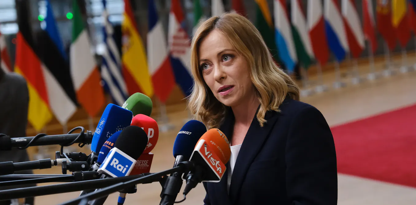 Giorgia Meloni plus que jamais au cœur du jeu politique italien… et européen Giorgia Meloni plus que jamais au cœur du jeu politique italien… et européen