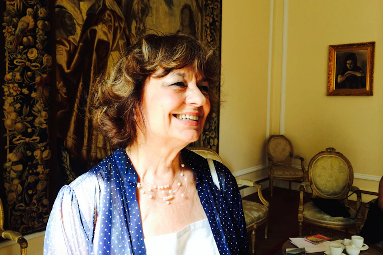 Retrato de la poeta Ana Blandiana, 2014.