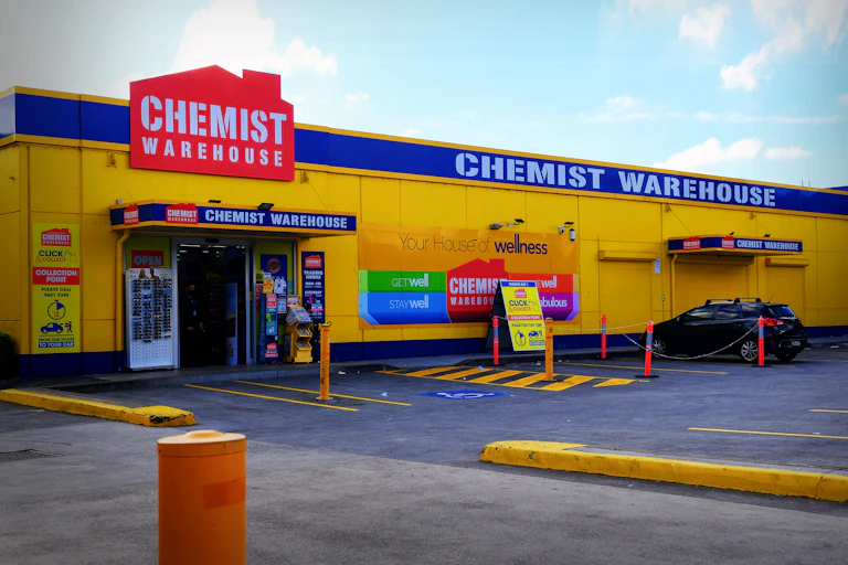 Photo of a Chemist Warehouse exterior
