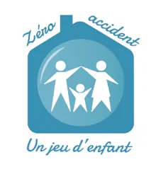 Le logo du serious game « Zéro accident, un jeu d’enfant »