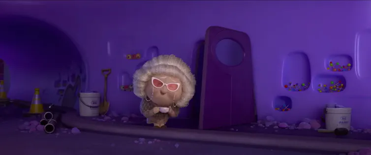 Nostalgia, el nuevo personaje de _Inside Out 2_ que aparece brevemente.