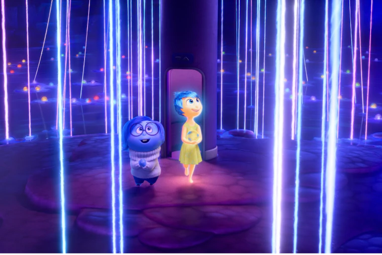 Tristeza y Alegría en una nueva entrega de 'Inside Out 2'.