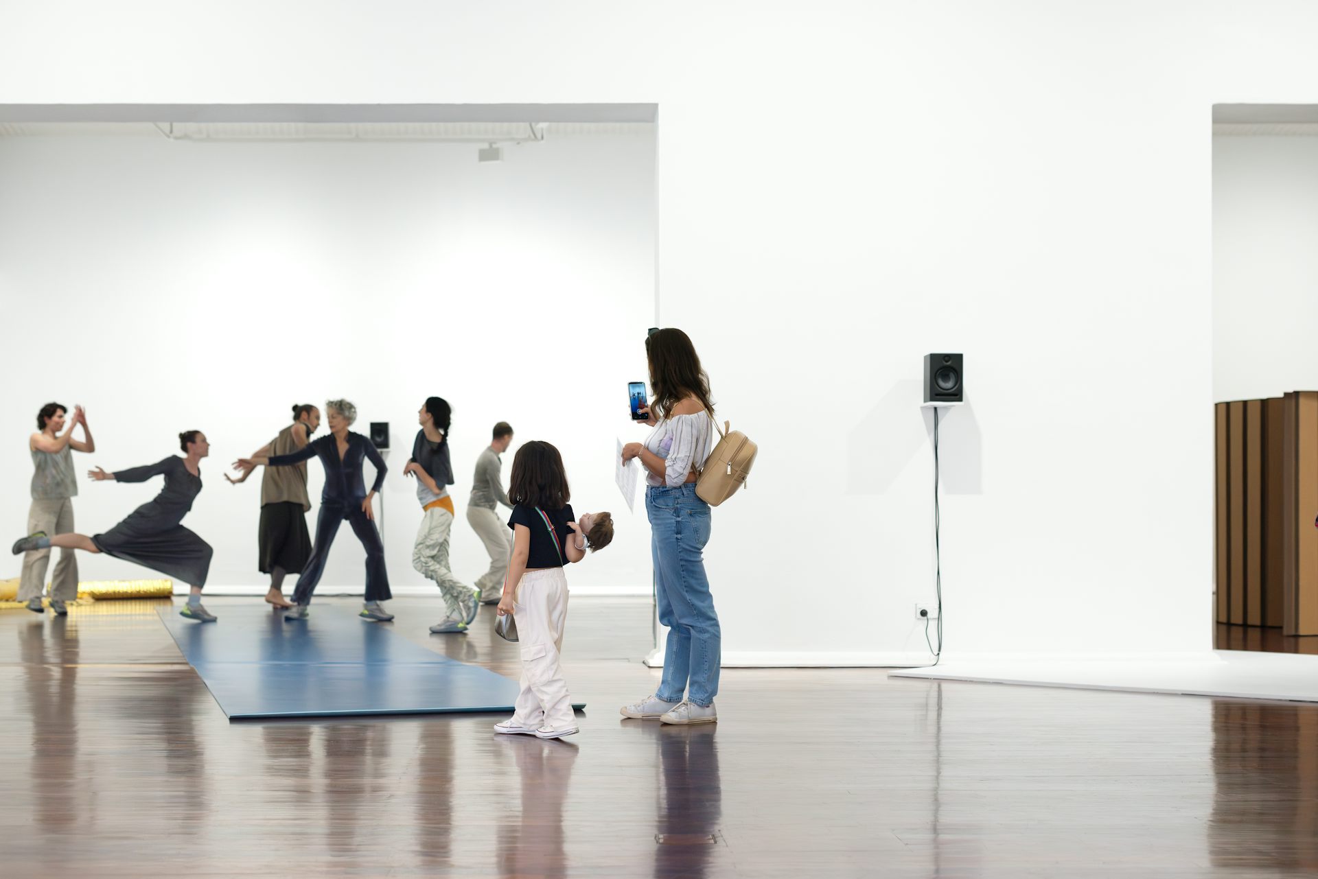 how do you create a gallery exhibition on 40 years of dance?